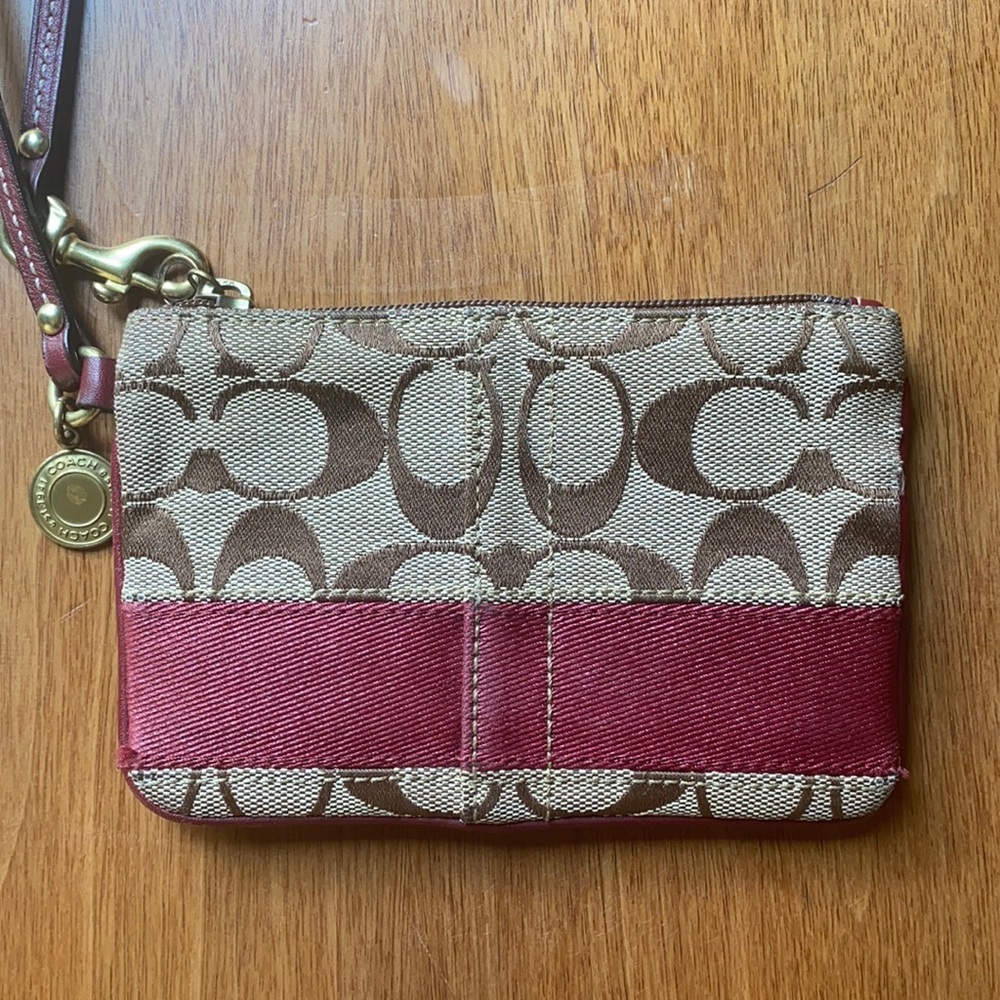 Coach wristlet